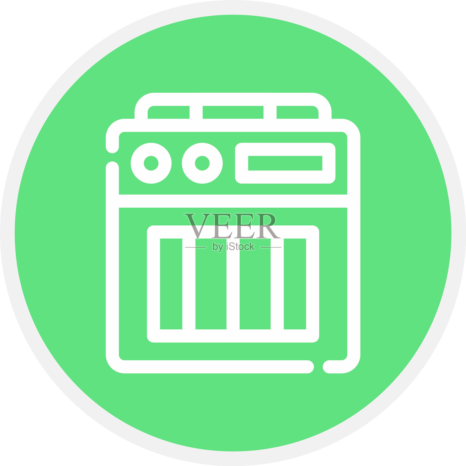 放大器盒图标插画图片素材