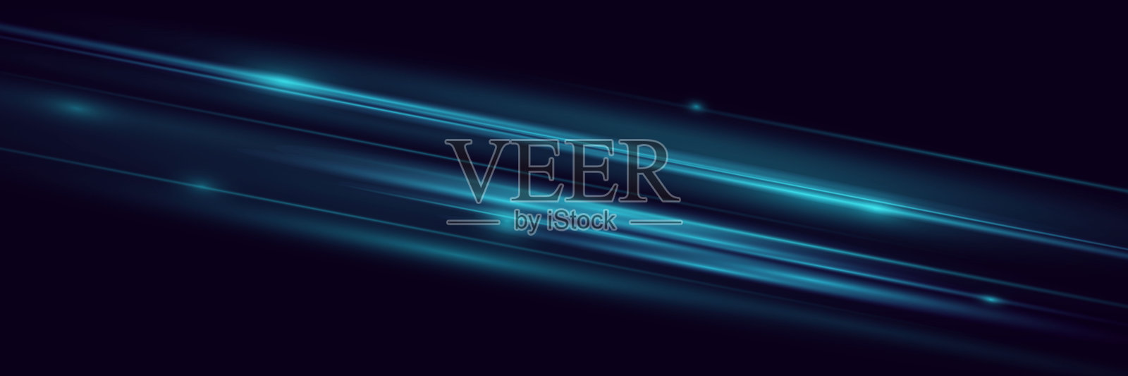 光速线条效果。矢量插图插画图片素材