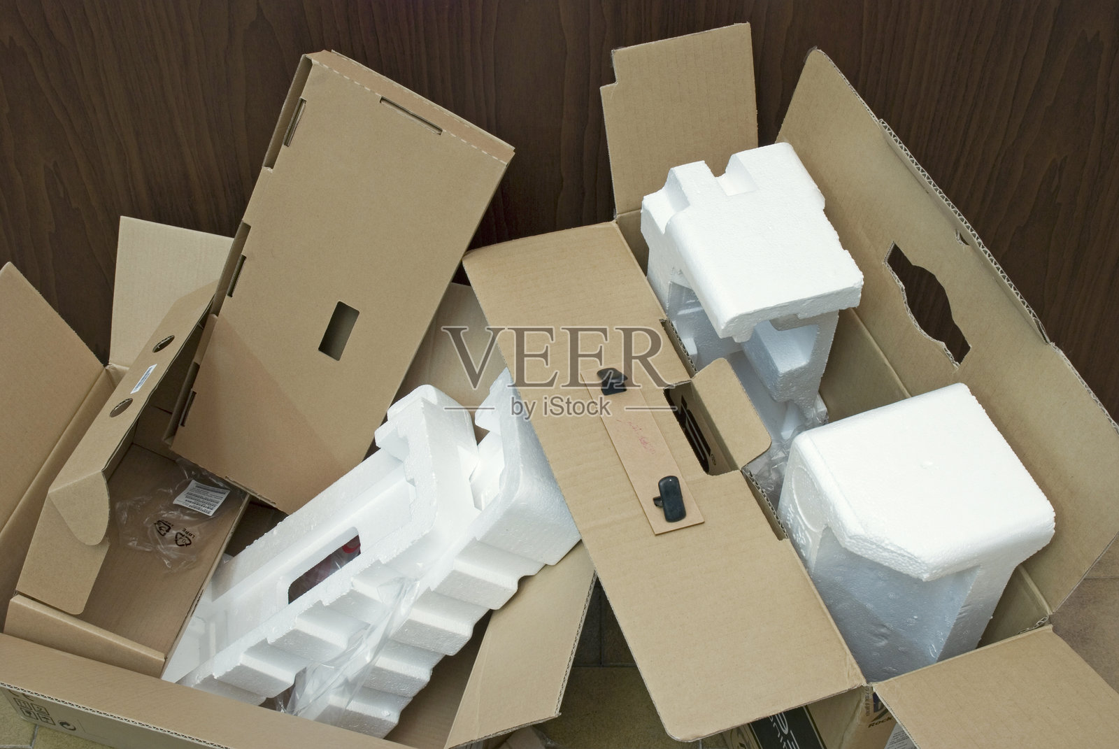 空纸箱照片摄影图片