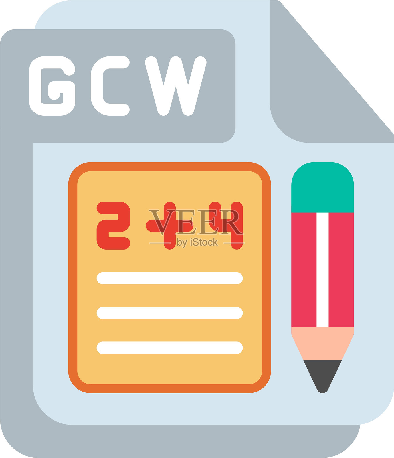 GCW 平面矢量图标设计插画图片素材