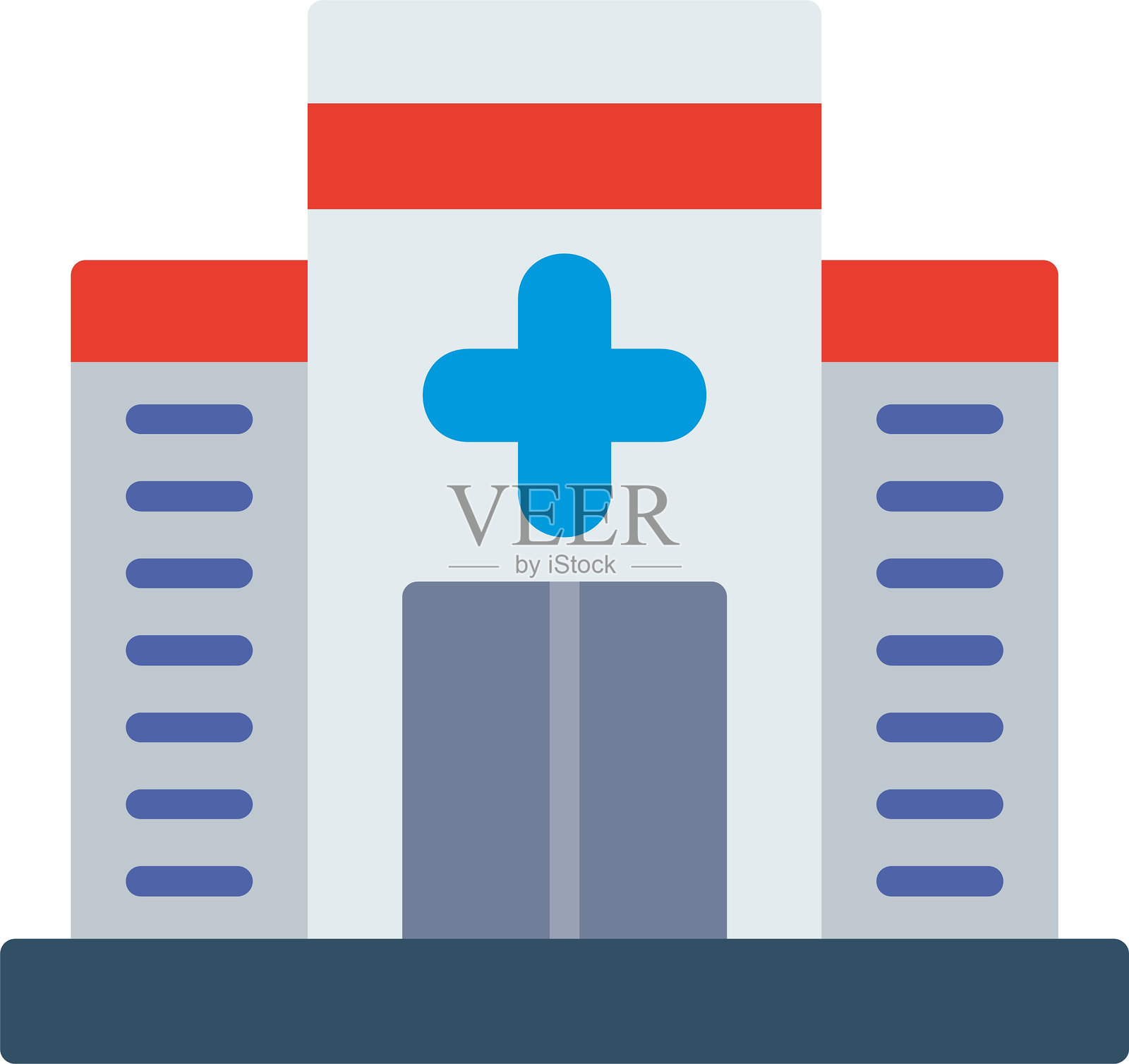 组织扁平化图标设计插画图片素材