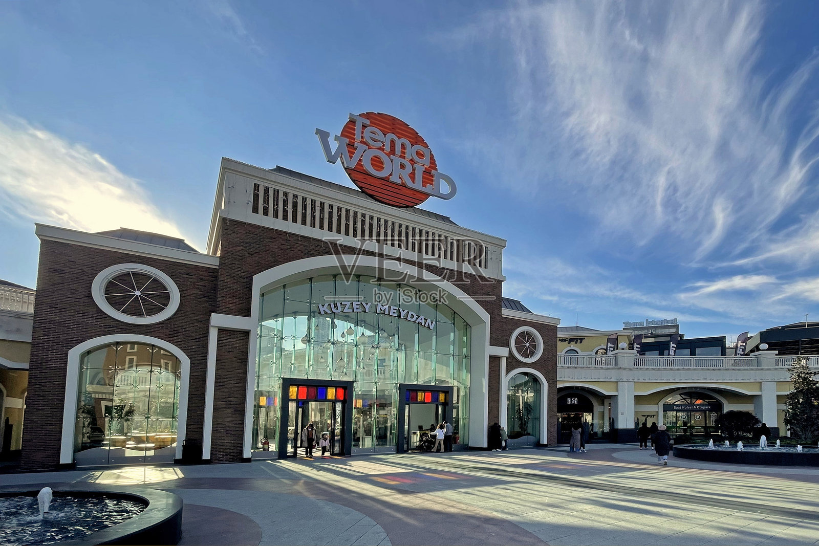 Tema World，公共娱乐中心。伊斯坦布尔省。照片摄影图片