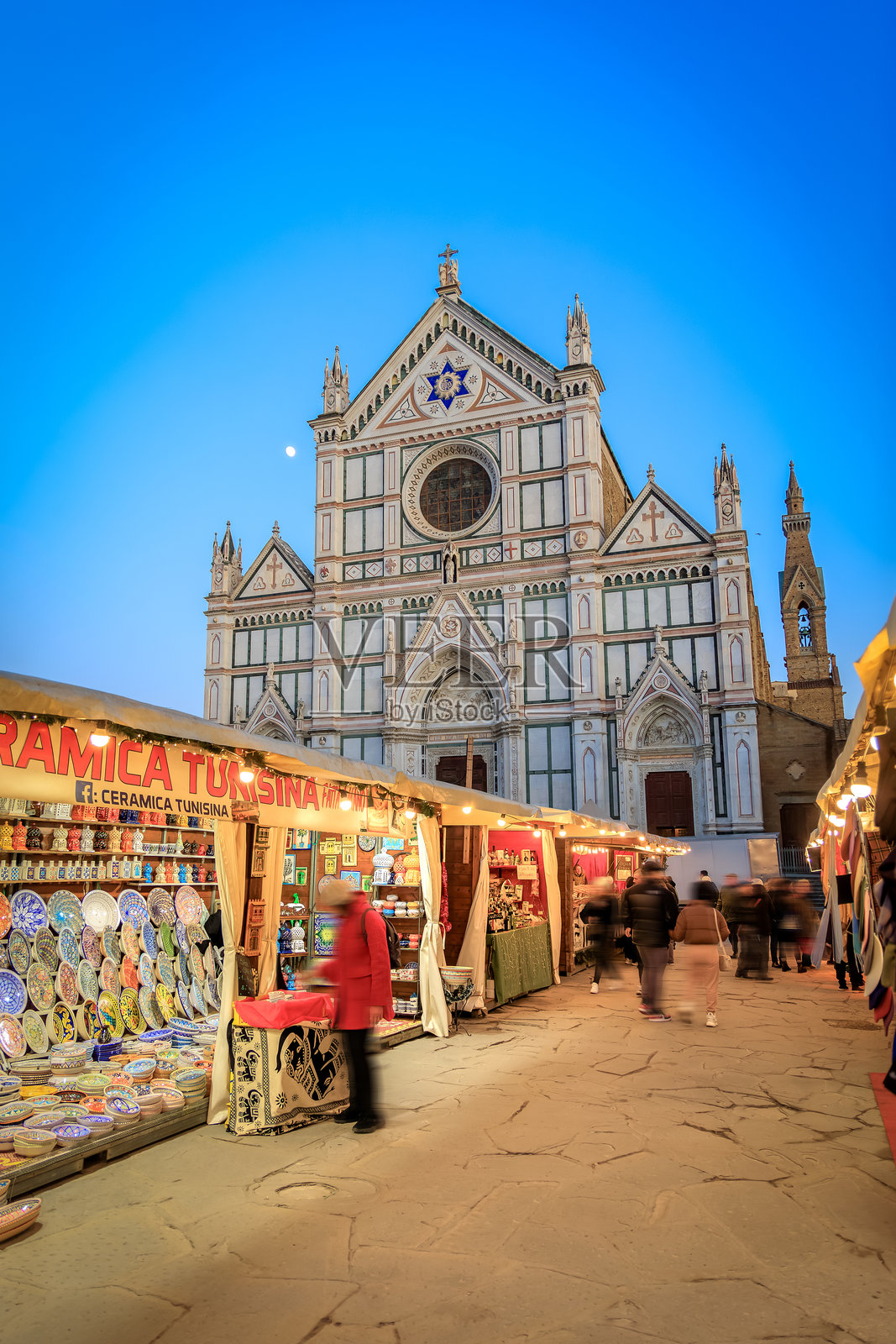 佛罗伦萨圣诞市场照片摄影图片