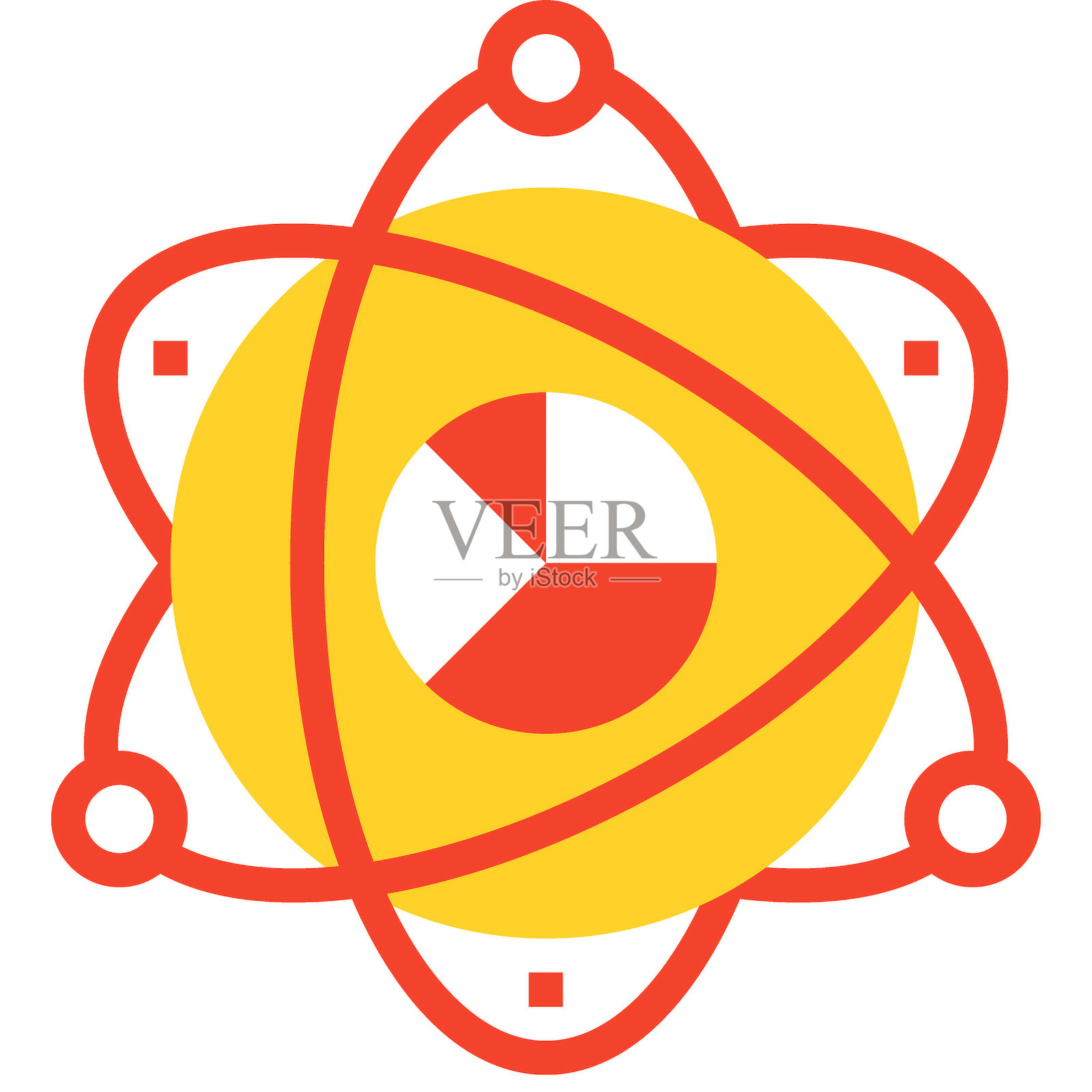 大数据图标插画图片素材