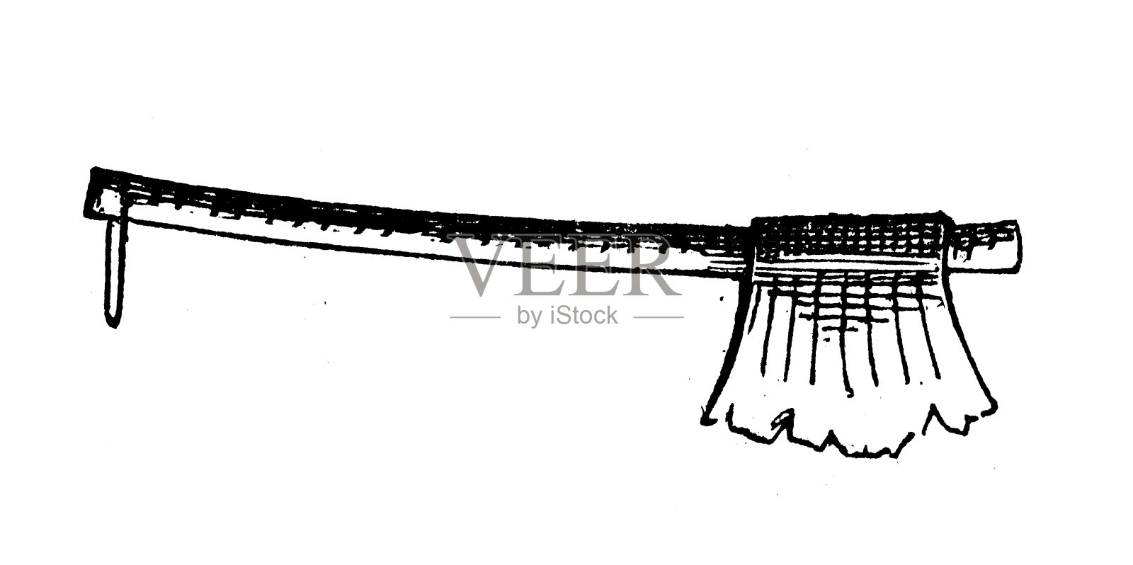 19世纪英国图画书中的卡通角色插画图片素材