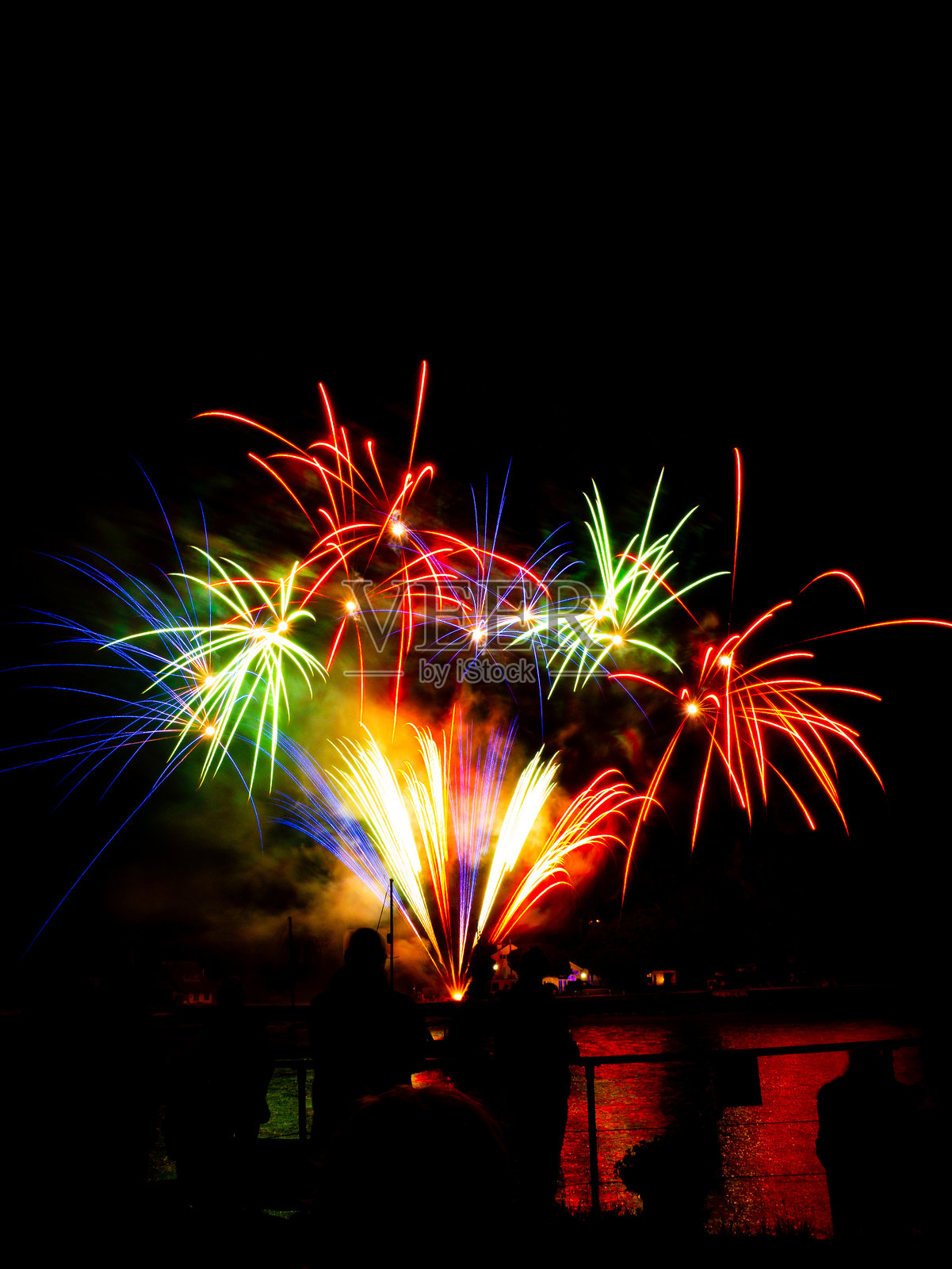 烟花 2024照片摄影图片