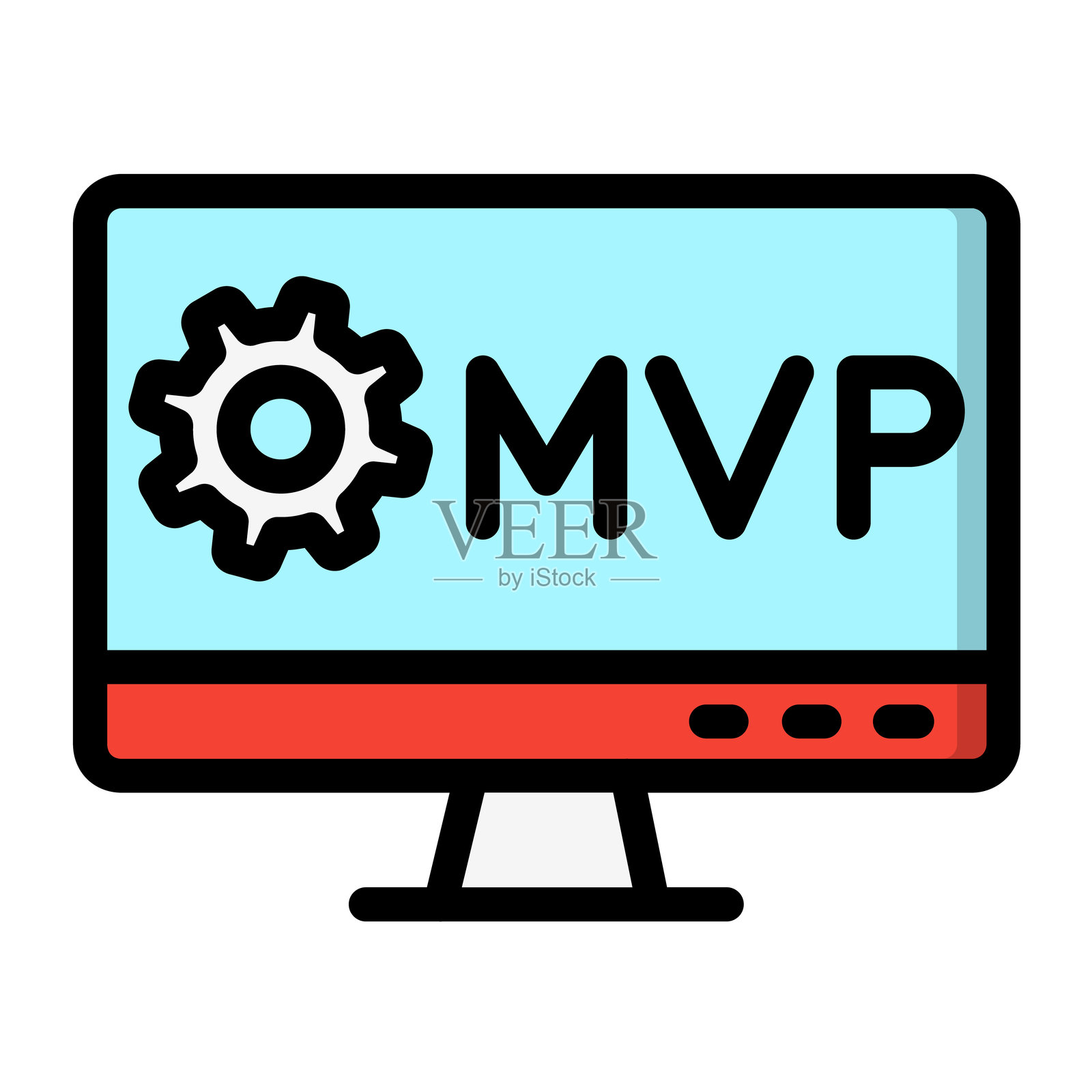 MVP矢量图标设计插图插画图片素材