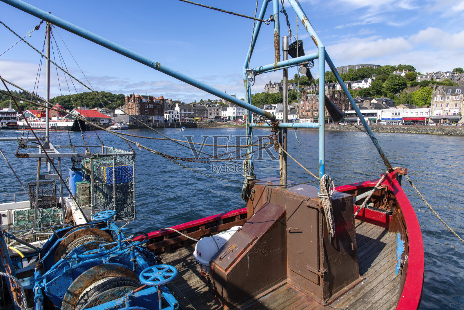 英国奥班的海滨照片摄影图片