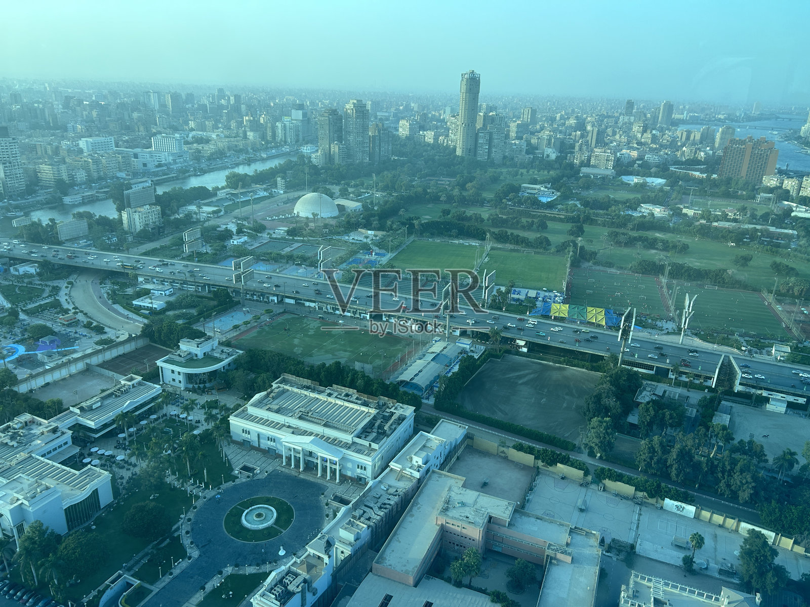 开罗天际线照片摄影图片