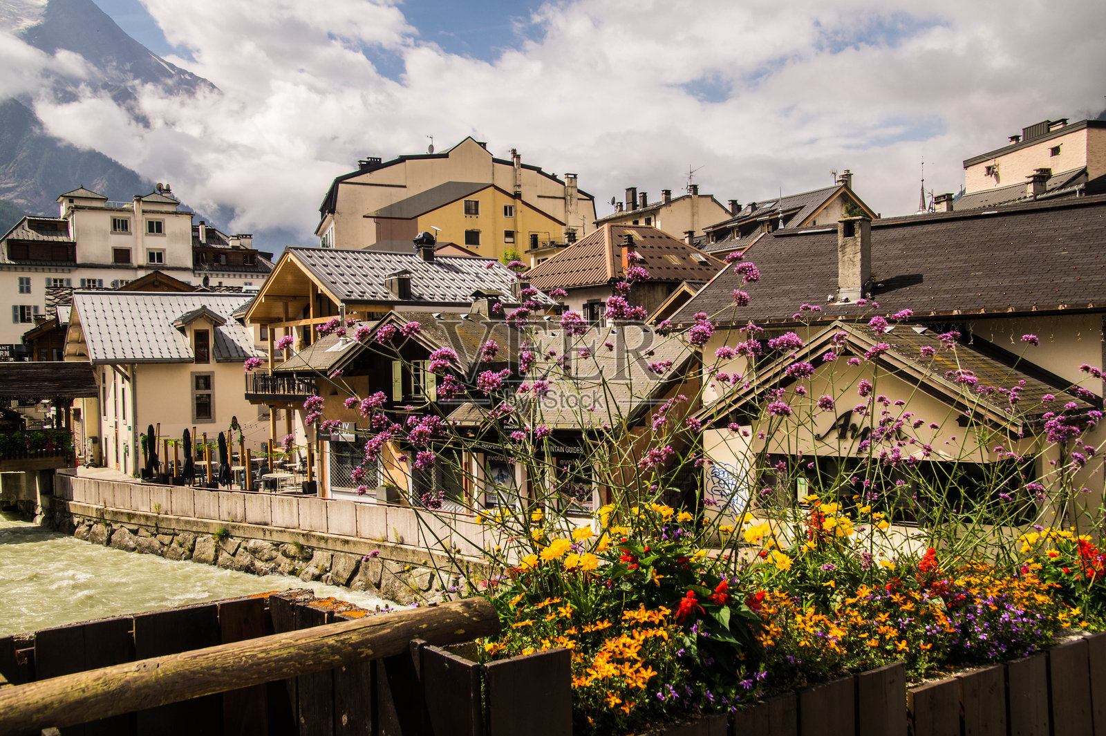 法国上萨瓦的霞慕尼照片摄影图片