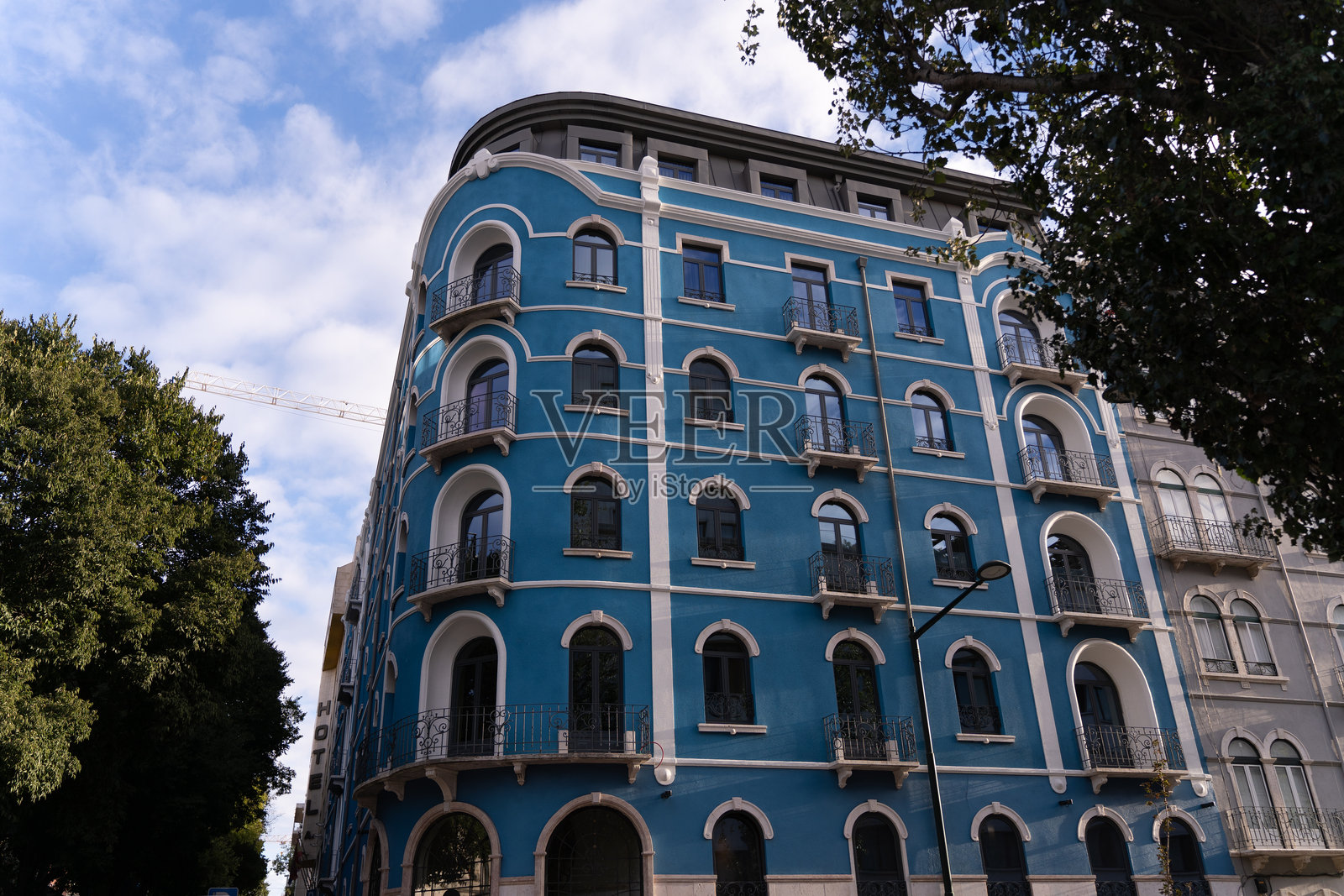 里斯本的建筑照片摄影图片