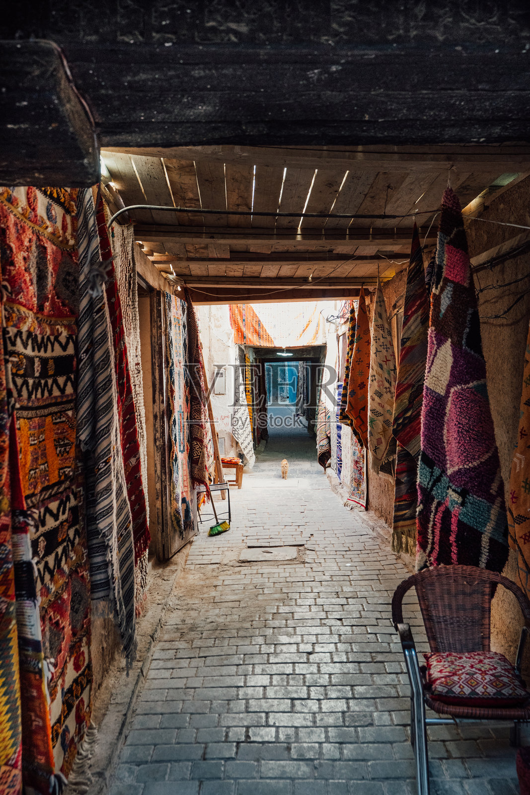 菲斯老城照片摄影图片