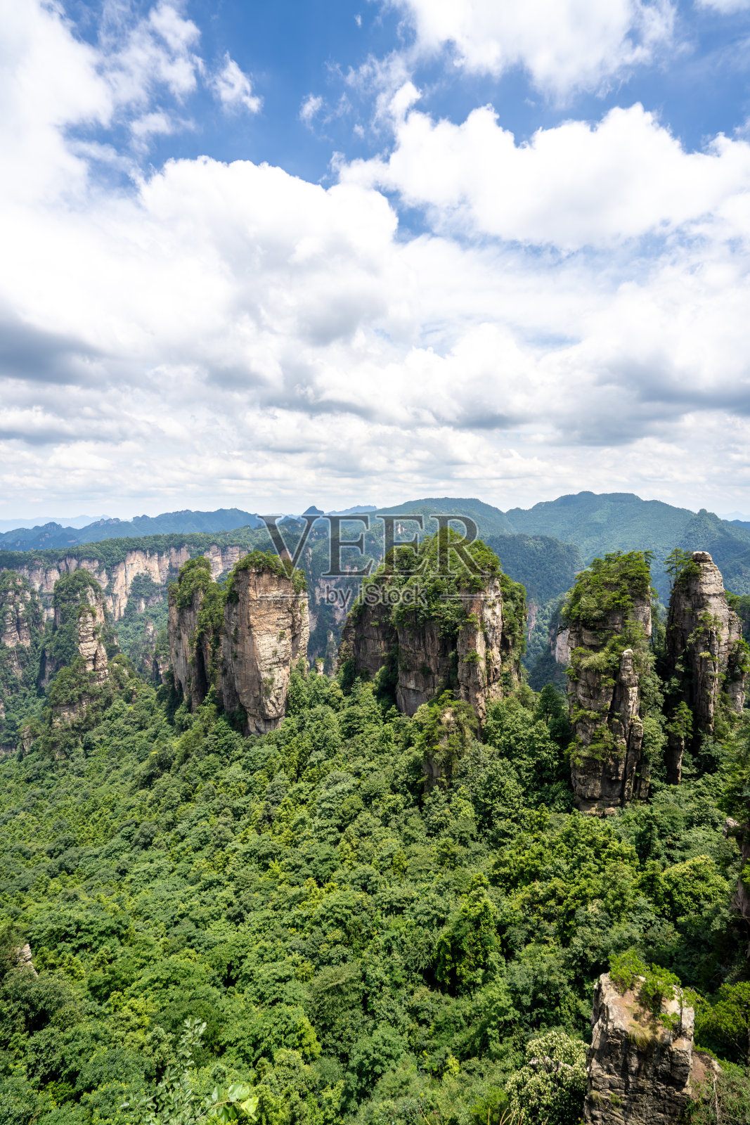 中国湖南省张家界风景区照片摄影图片