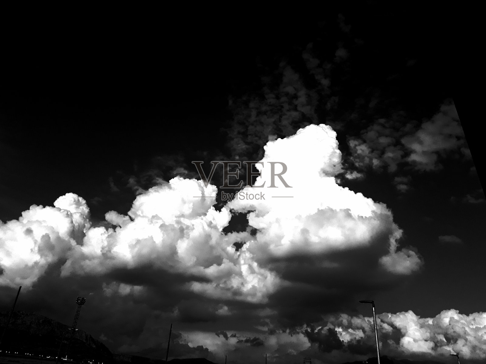 暴风雨来临前照片摄影图片