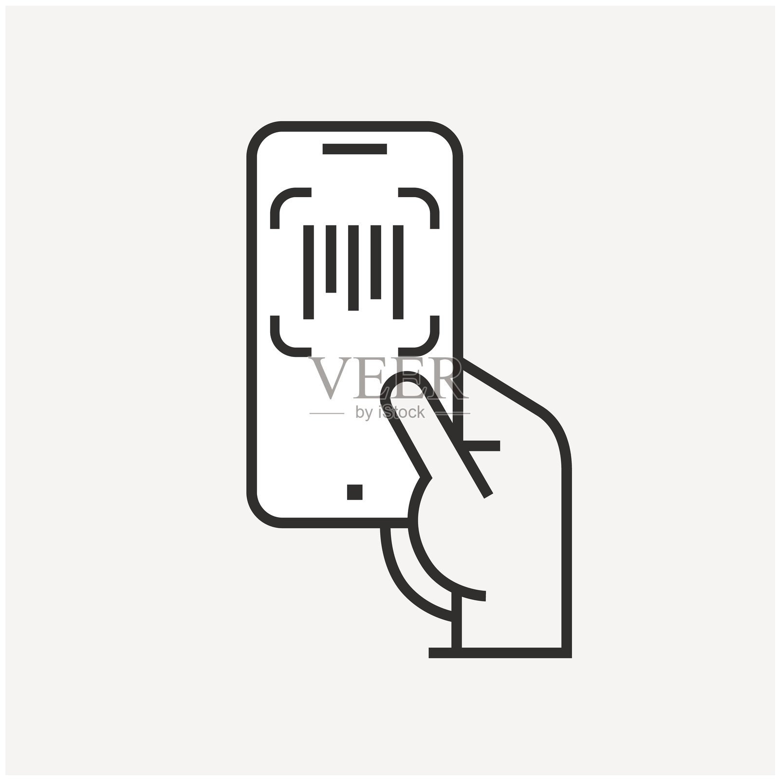 支付，线性图标集。在线支付选项，矢量图标。支付方式符号轮廓。资金转移、银行业务、信用卡、现金交易符号。二维码和条形码扫描插图。插画图片素材