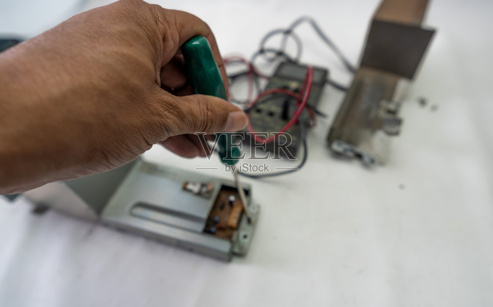 电子VHS录像带录音机和播放器照片摄影图片