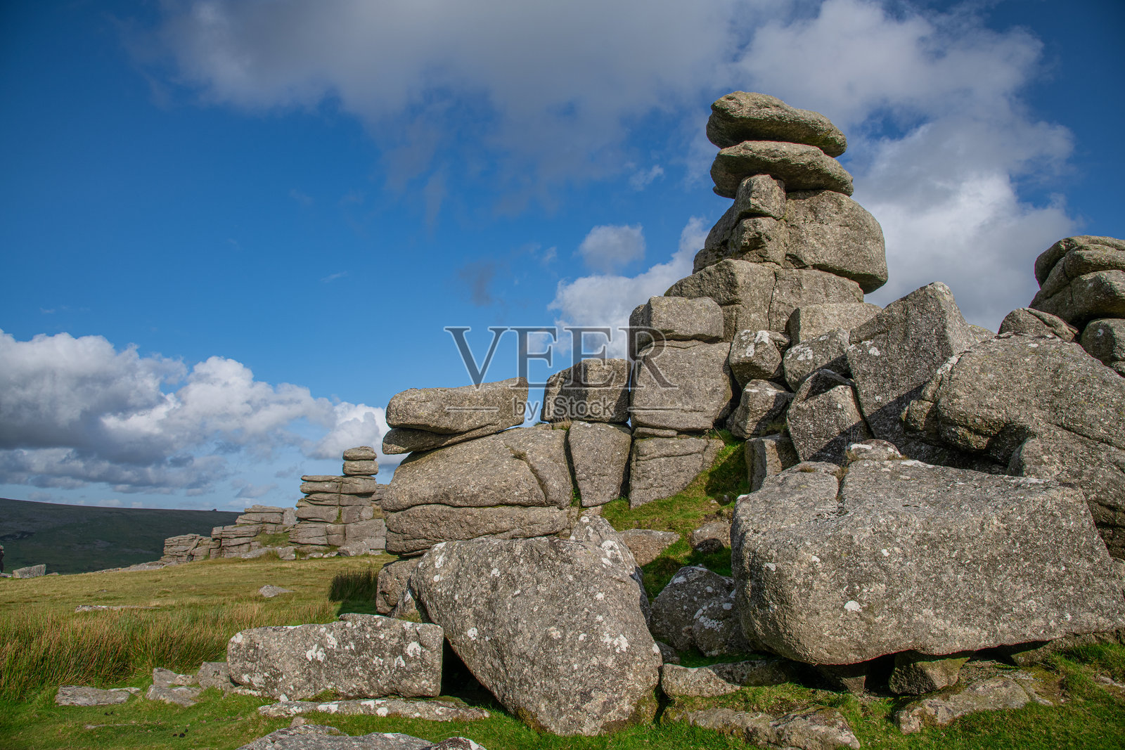 大主食托尔，达特穆尔国家公园，德文郡照片摄影图片