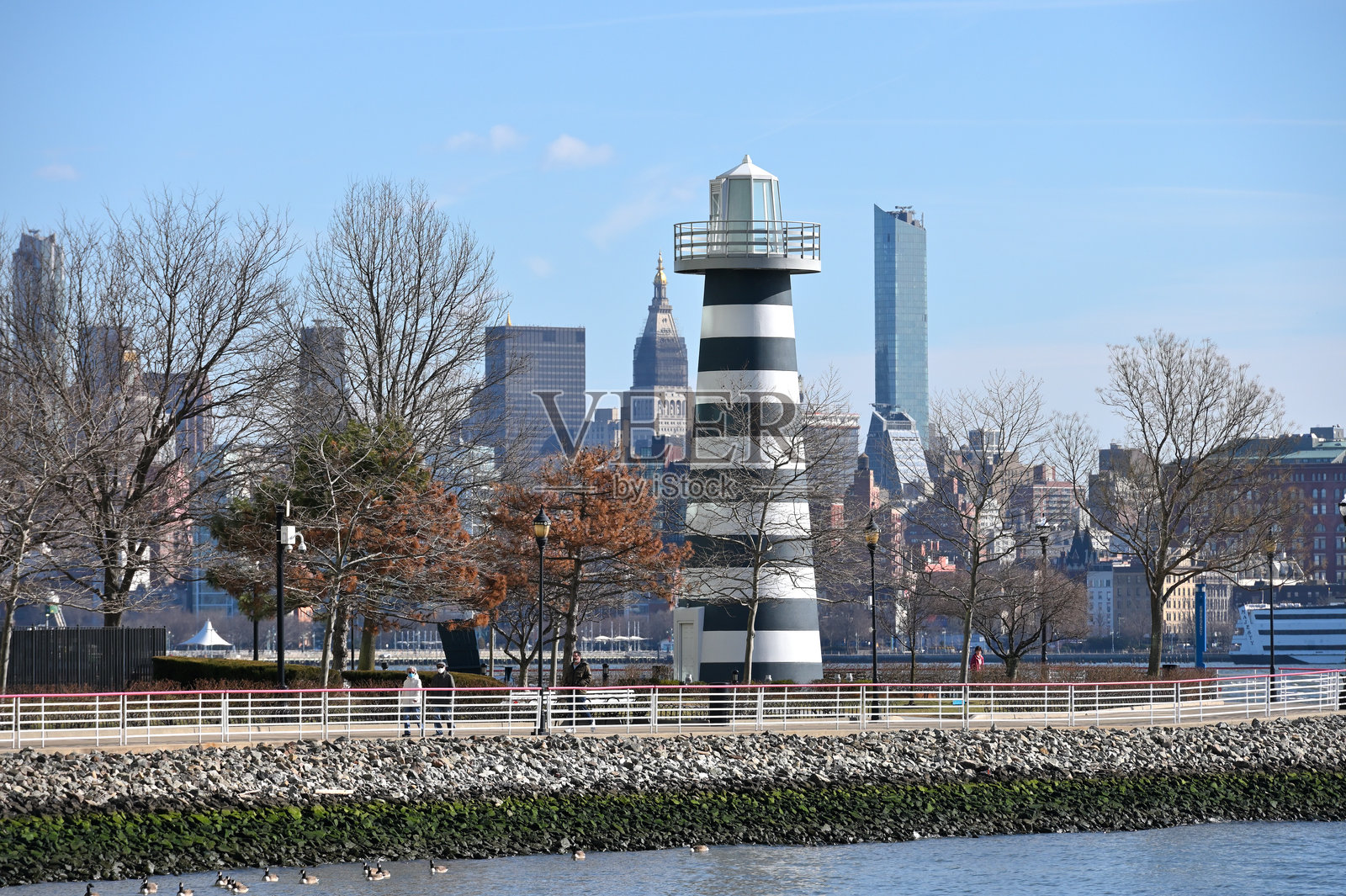 勒弗拉克角灯塔照片摄影图片