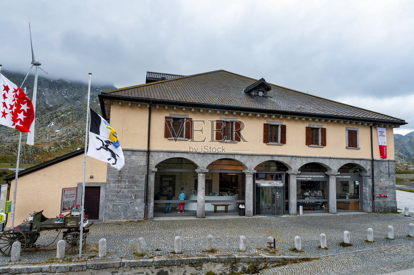 戈特哈德博物馆照片摄影图片