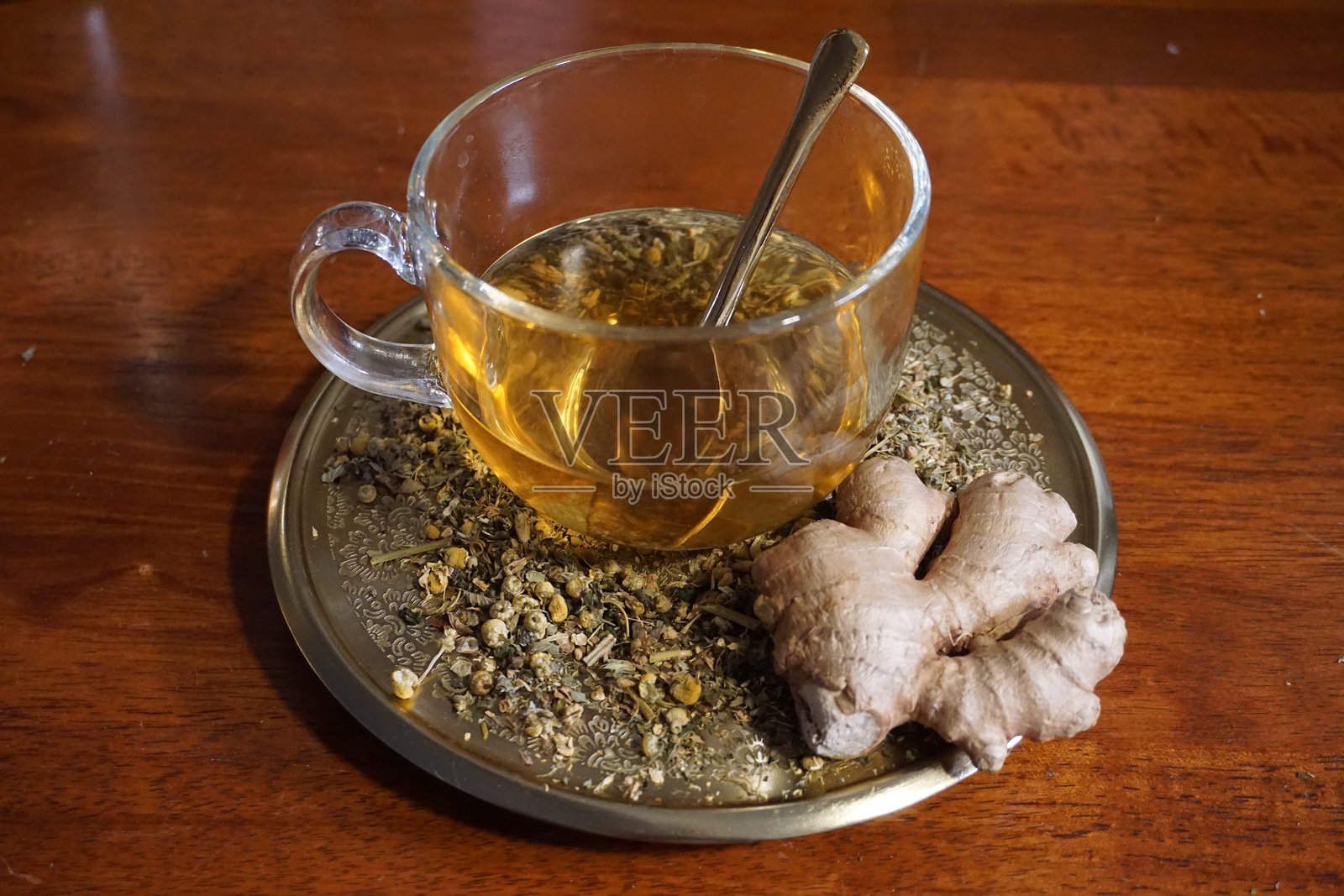 姜茶照片摄影图片