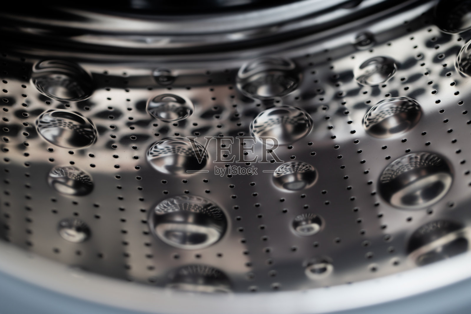 洗衣机 drum 内部照片摄影图片