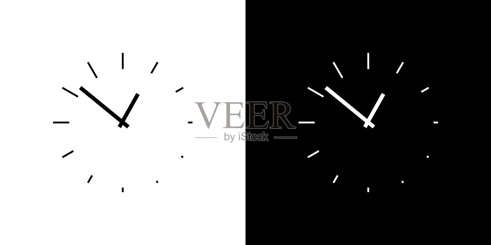 时钟图标插画图片素材