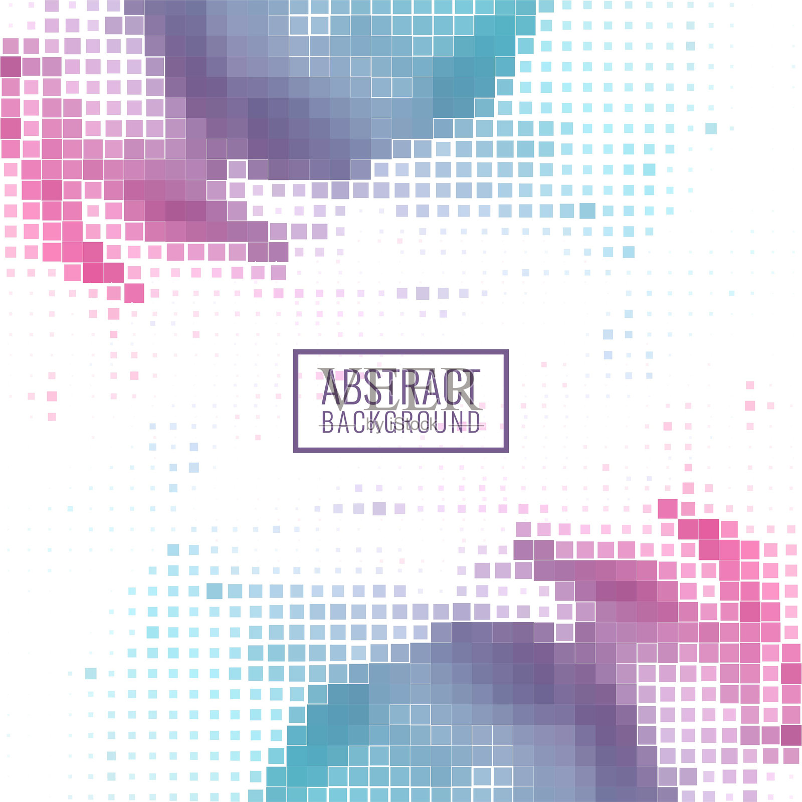 抽象现代马赛克背景插画图片素材