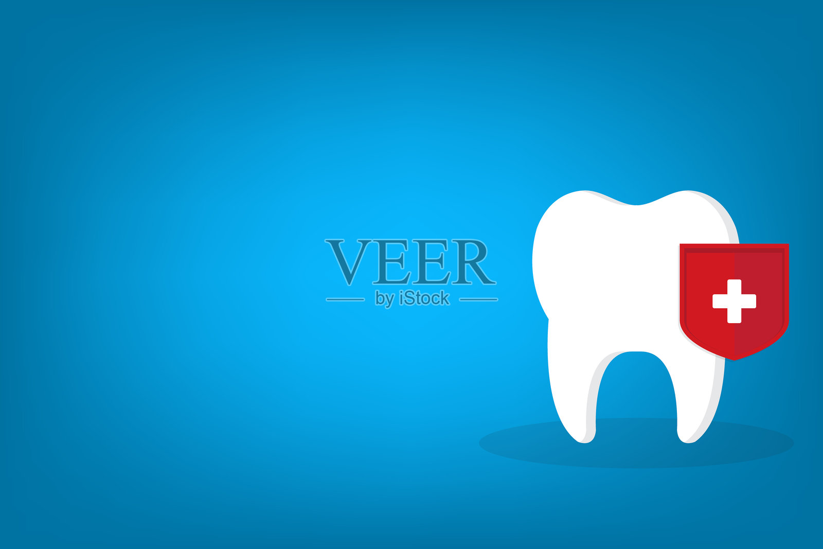 牙齿护理 - 保护插画图片素材