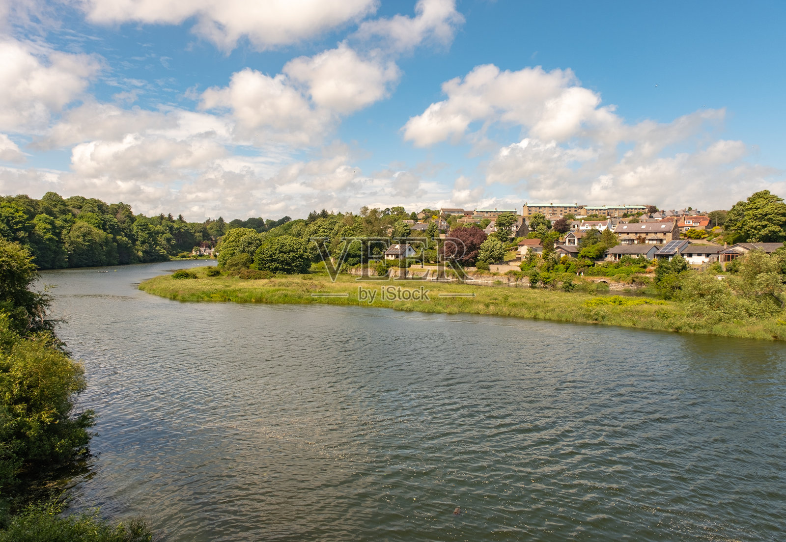 阿伯丁的唐河照片摄影图片