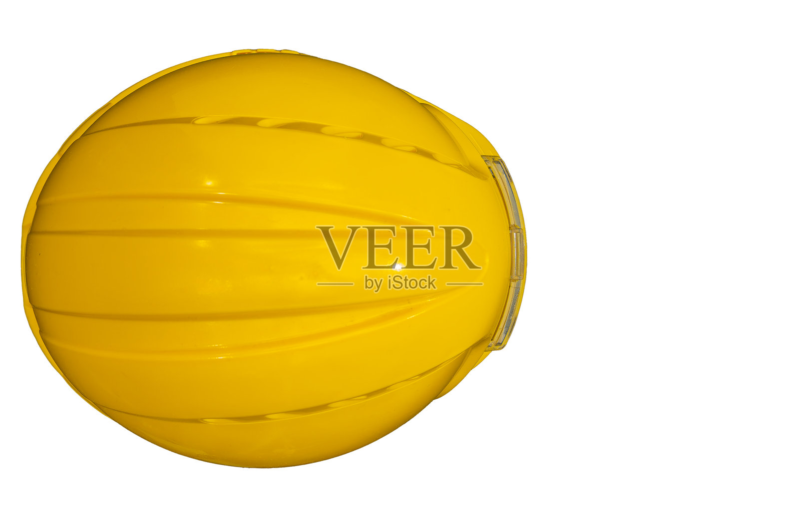 黄色安全帽在建筑工地上提供安全和保护照片摄影图片