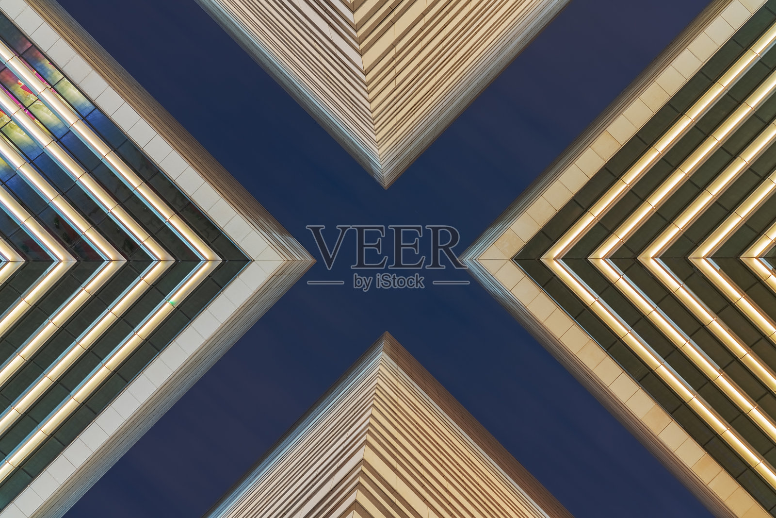 中国江苏省常州现代城市建筑的局部细节特写照片摄影图片