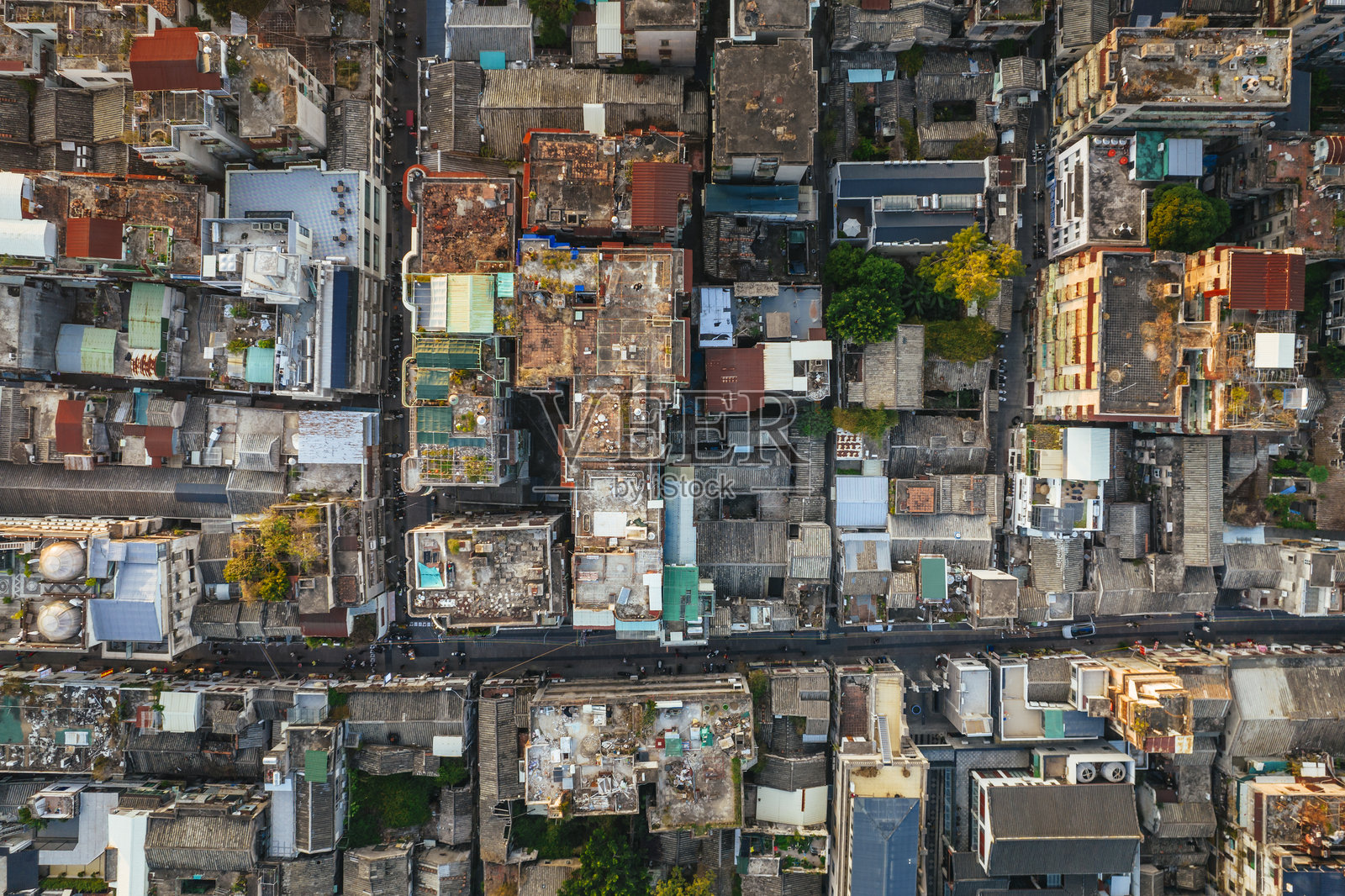 潮州城市景观的航拍摄影照片摄影图片
