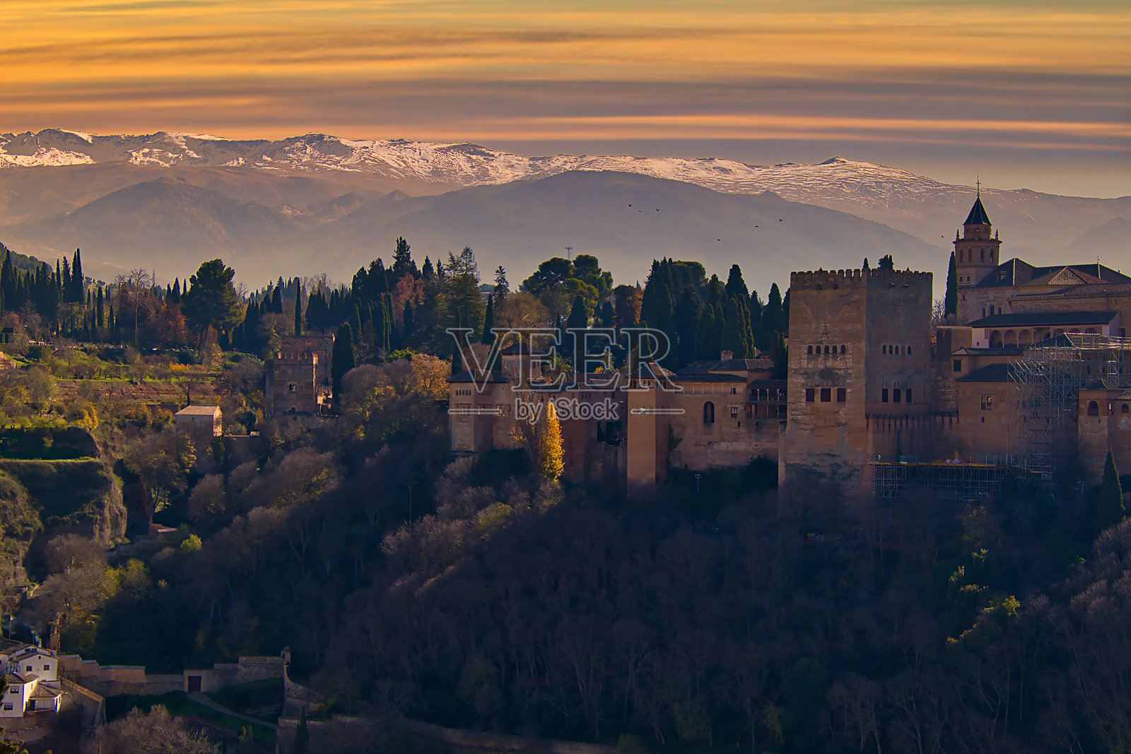 格拉纳达照片摄影图片
