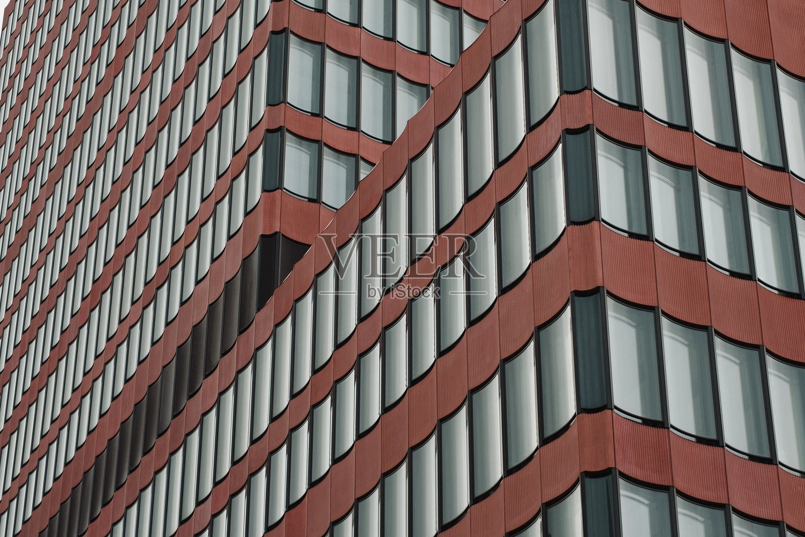 现代建筑外立面的极简抽象部分视图照片摄影图片