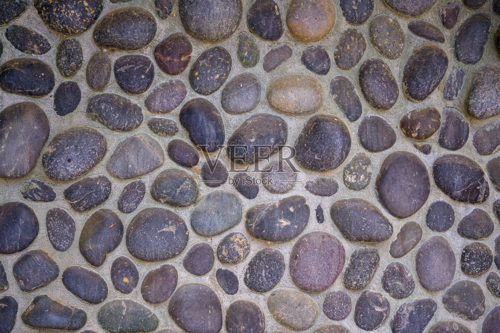 卵石墙面纹理照片摄影图片