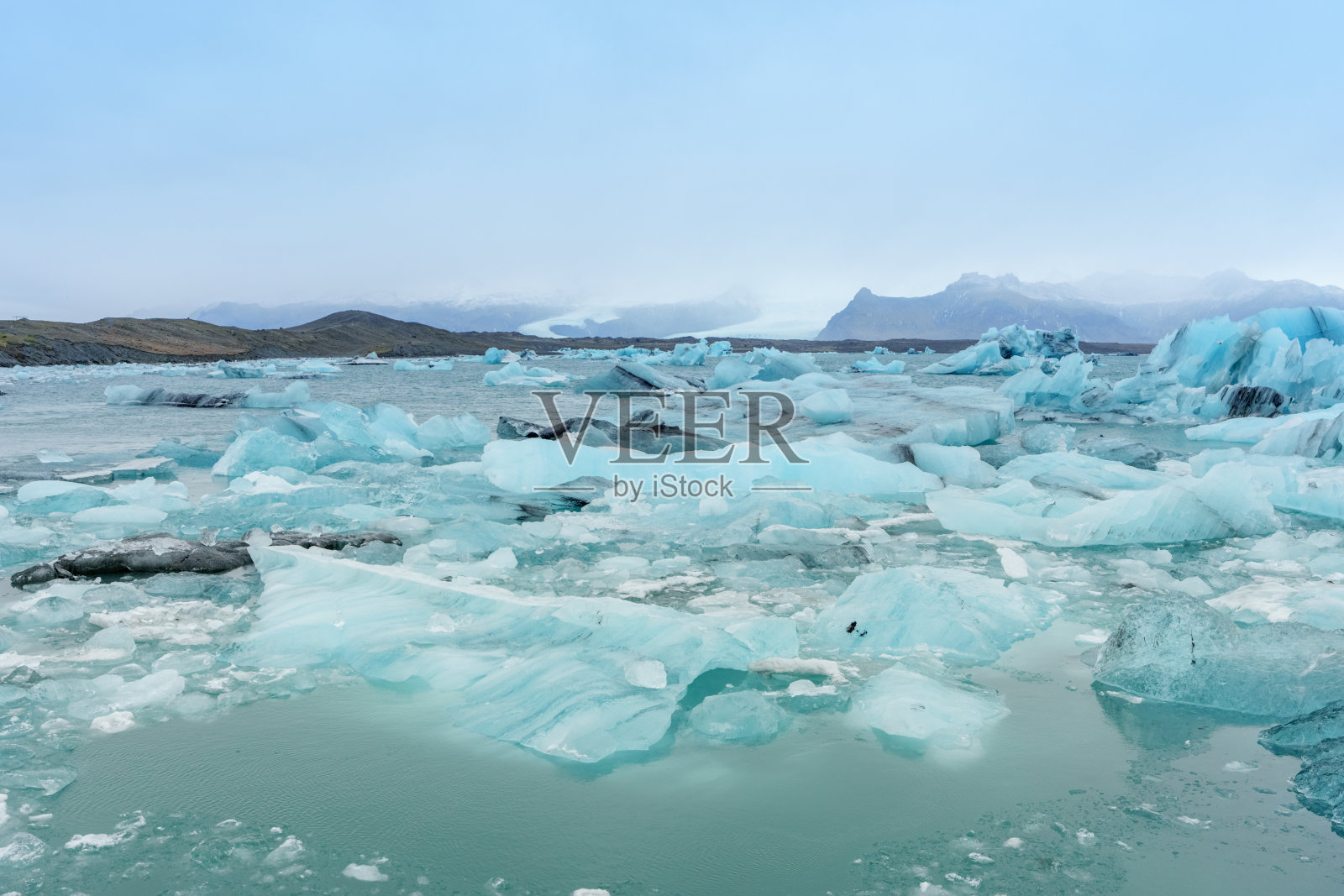 冰岛冰川钻石海滩2024年旅行热点照片摄影图片