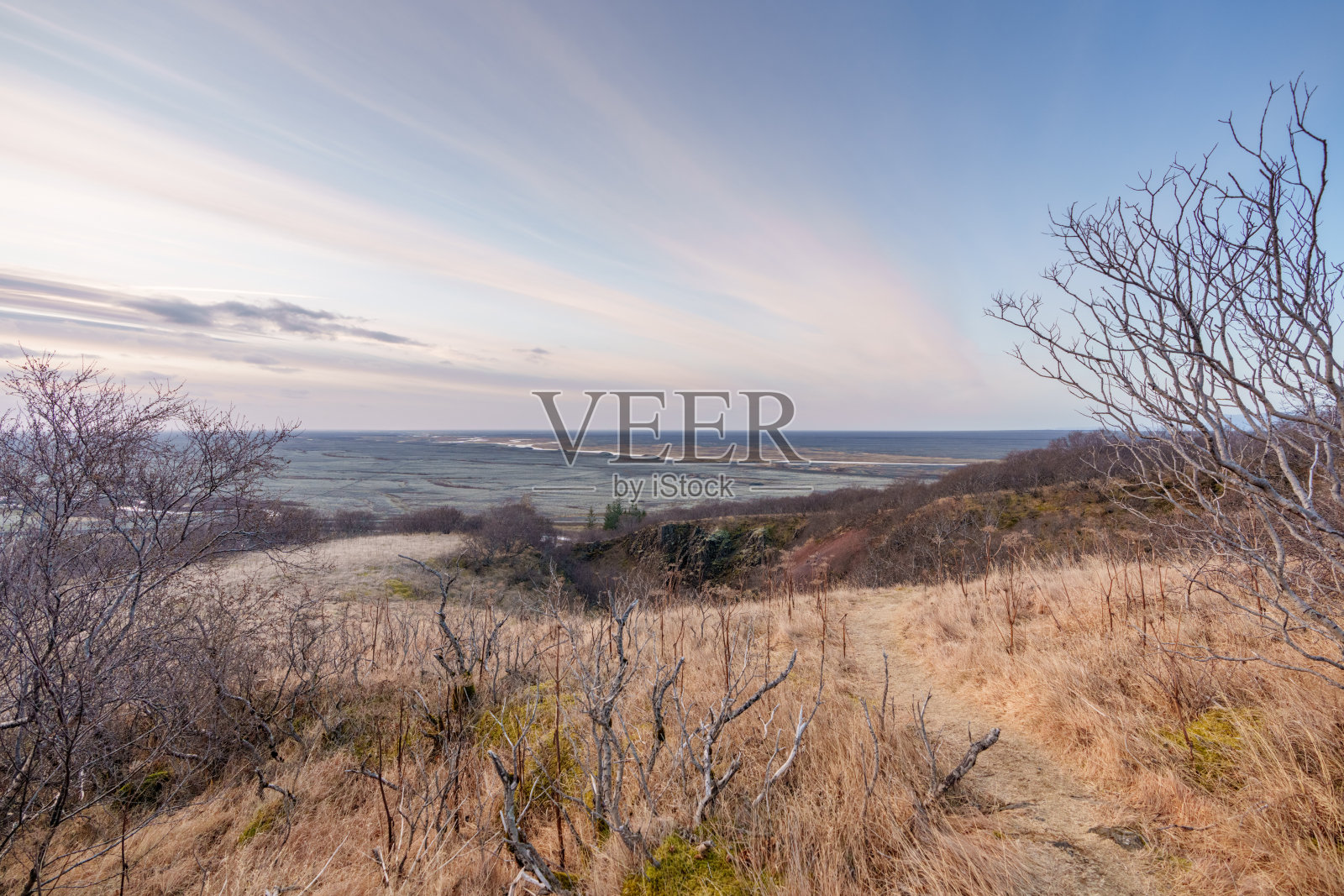 2024年冰岛风景的空中视角照片摄影图片