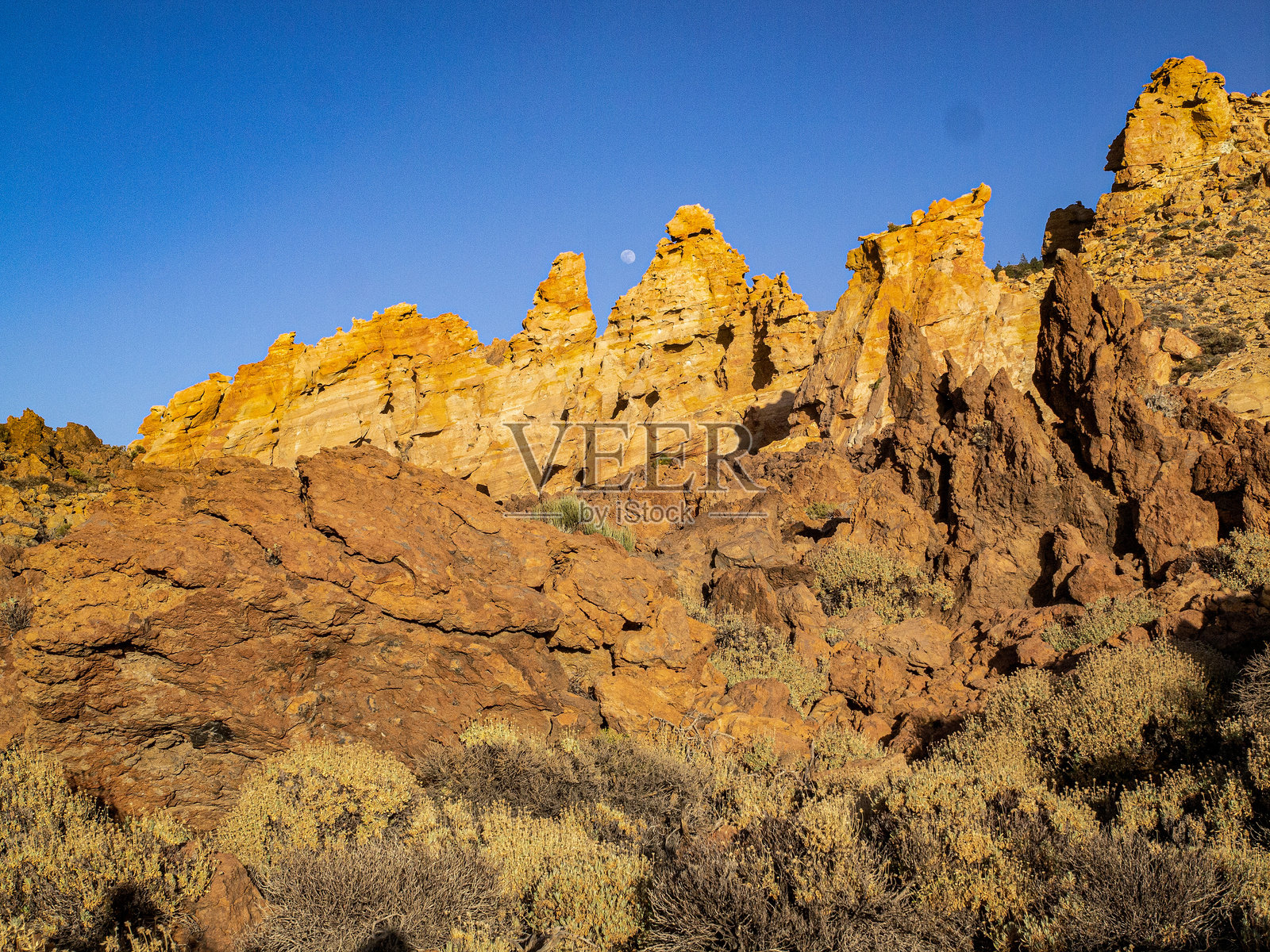 西班牙特内里费岛的特伊德国家公园照片摄影图片
