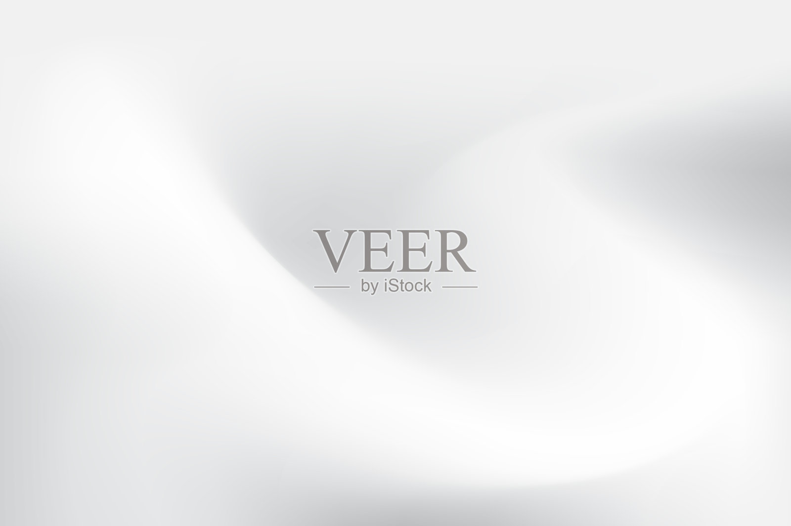 抽象的柔和白色和灰色波浪背景插画图片素材