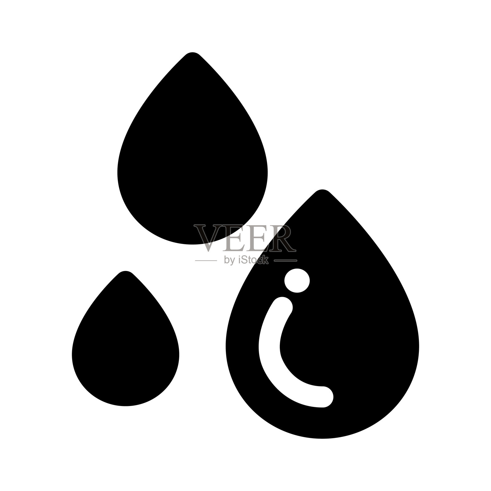 水的图标插画图片素材