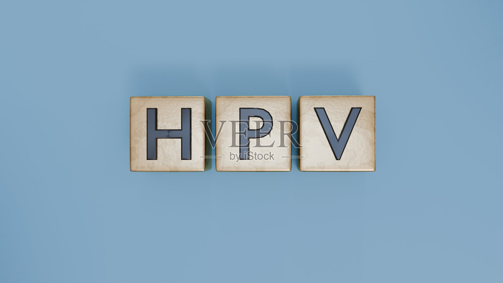 3D渲染的HPV角色。国际HPV意识日矢量模板设计插图。3月4日。适合用于贺卡、海报和横幅。照片摄影图片