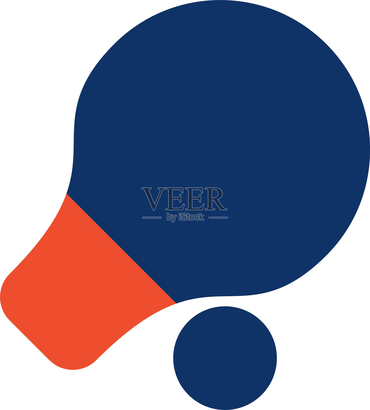 乒乓球图标插画图片素材