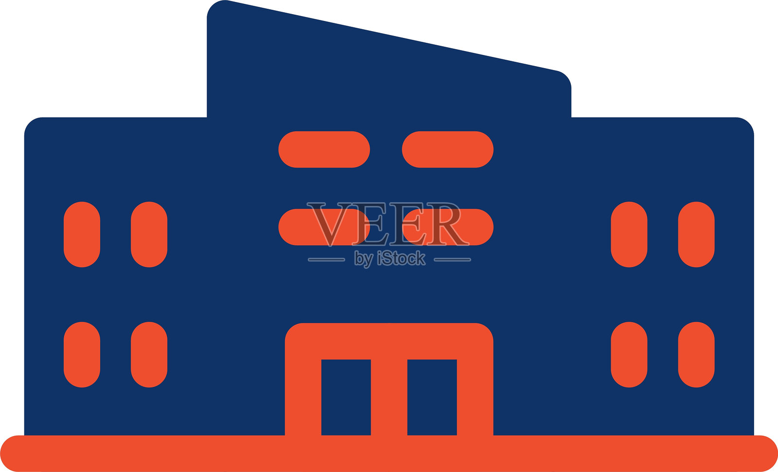 酒店图标插画图片素材