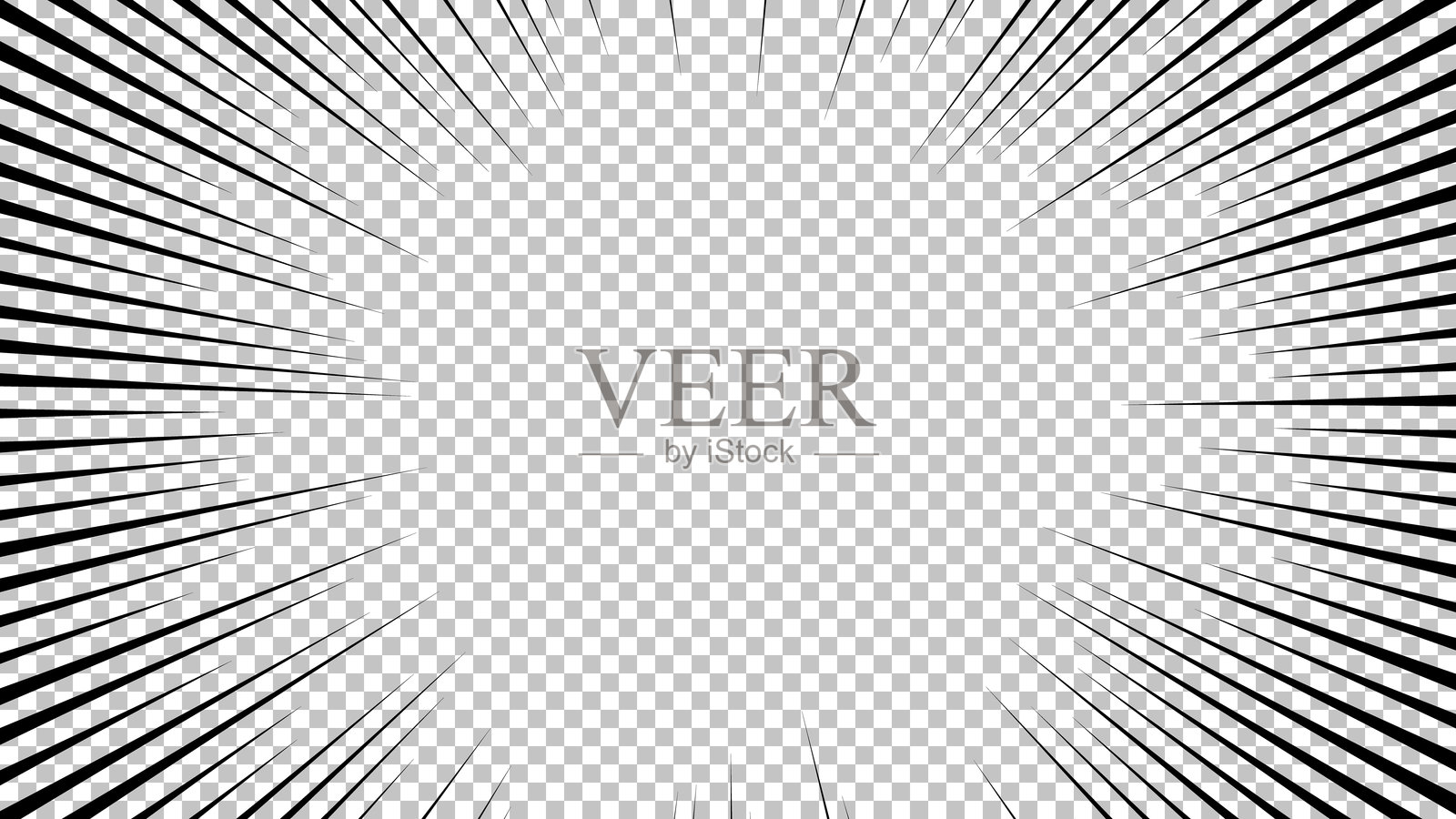 黑色漫画书透明背景插画图片素材