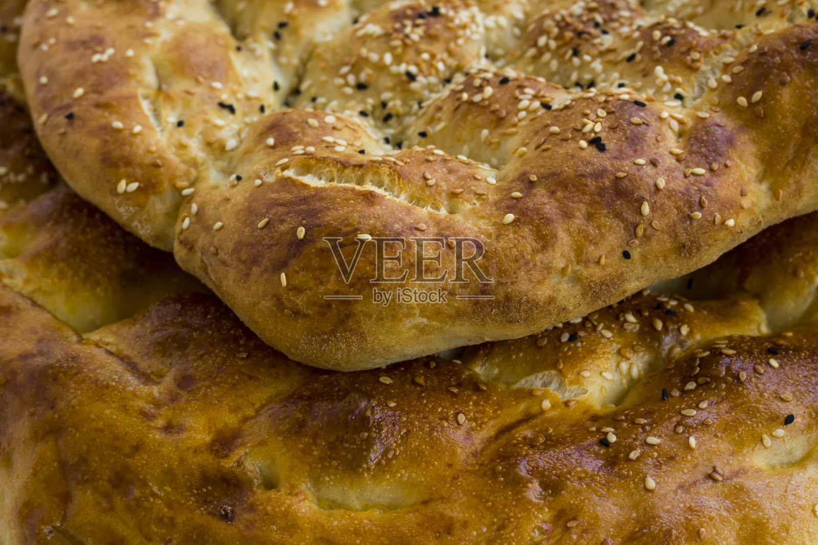 土耳其斋月面包照片摄影图片