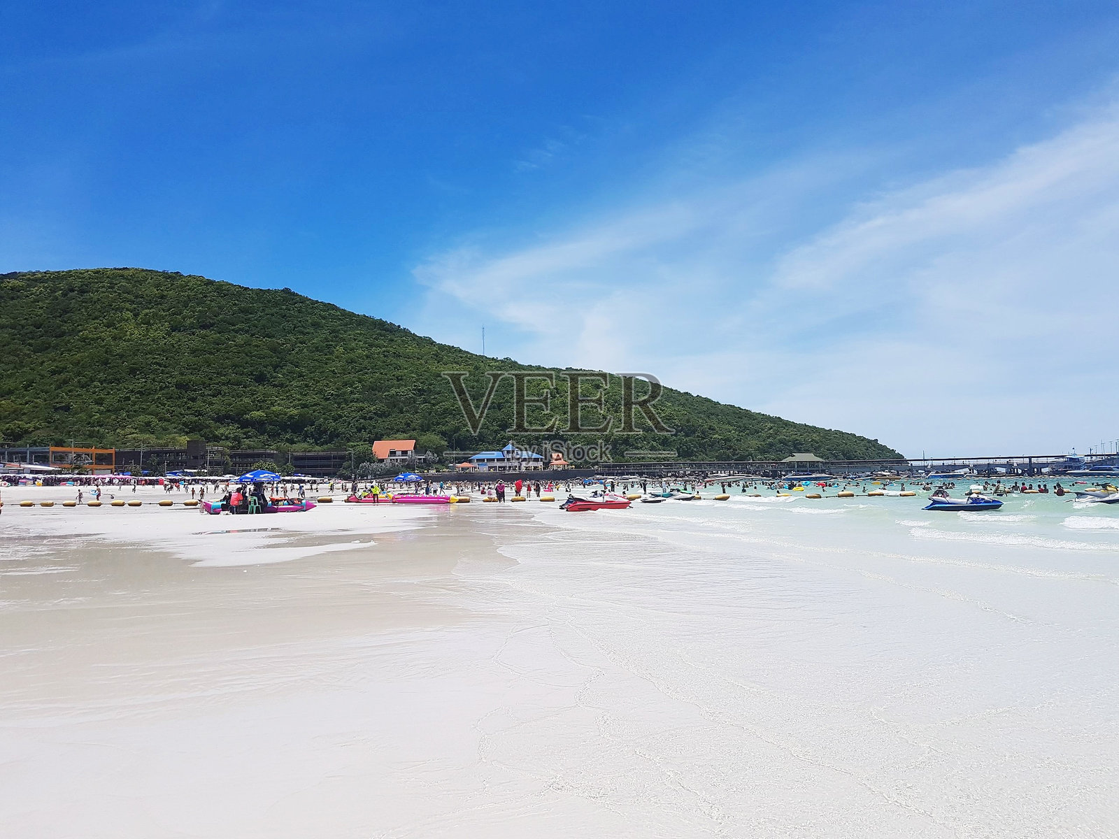 美丽的沙滩照片摄影图片