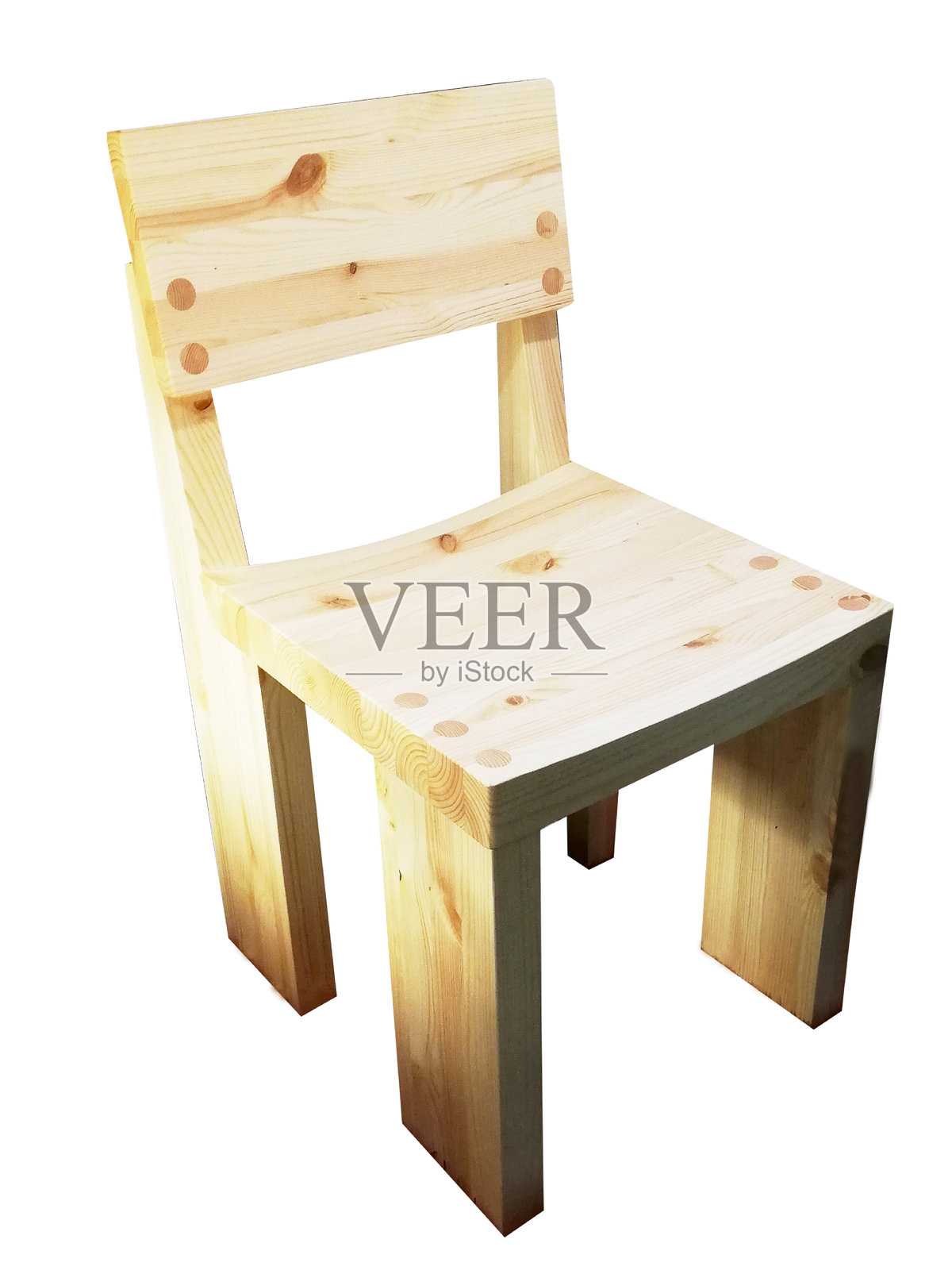 孤立的木椅照片摄影图片