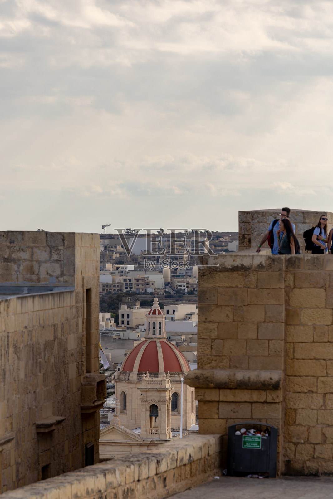 维多利亚，戈佐岛，马耳他照片摄影图片