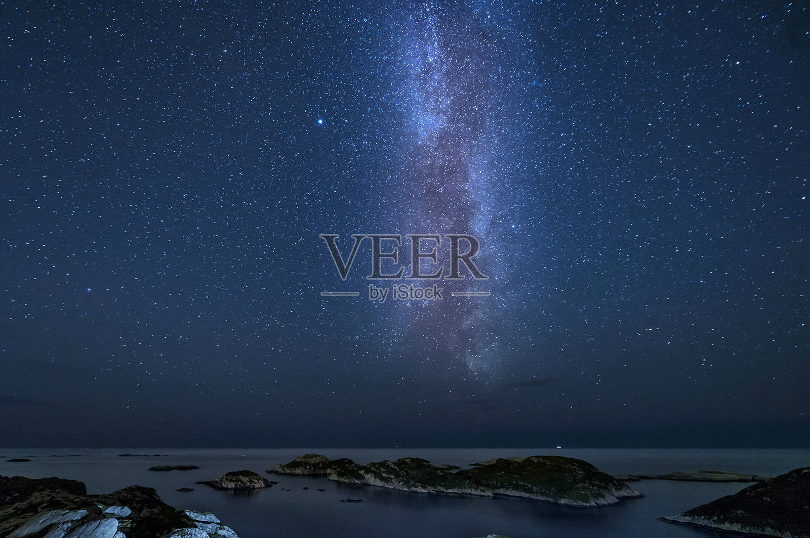 神奇的挪威银河图片照片摄影图片