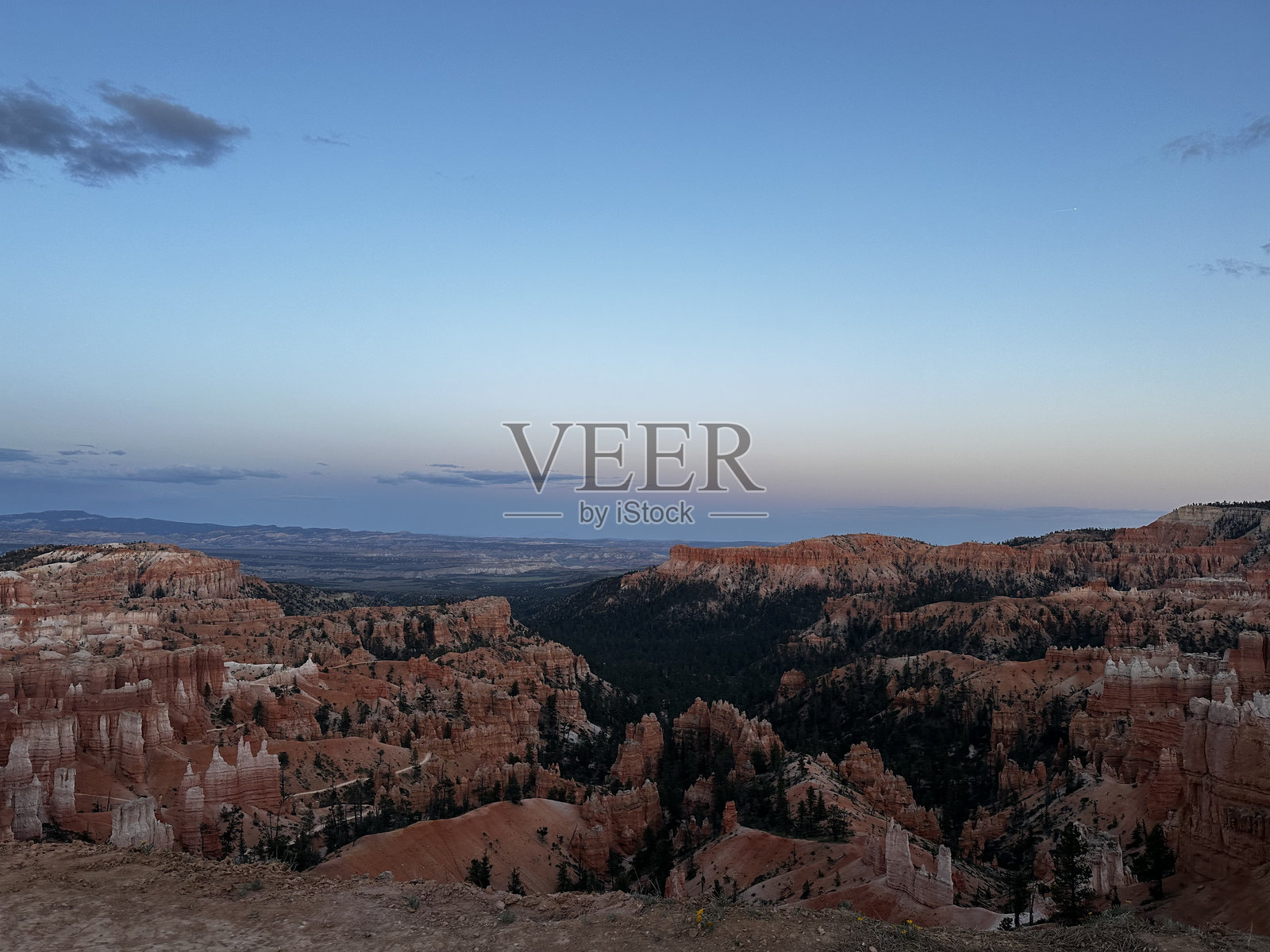 布莱斯峡谷风景观景台照片摄影图片